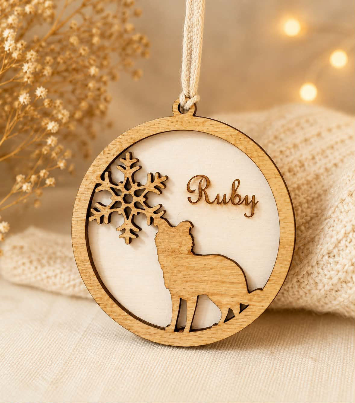 Boule de Noël - Animaux