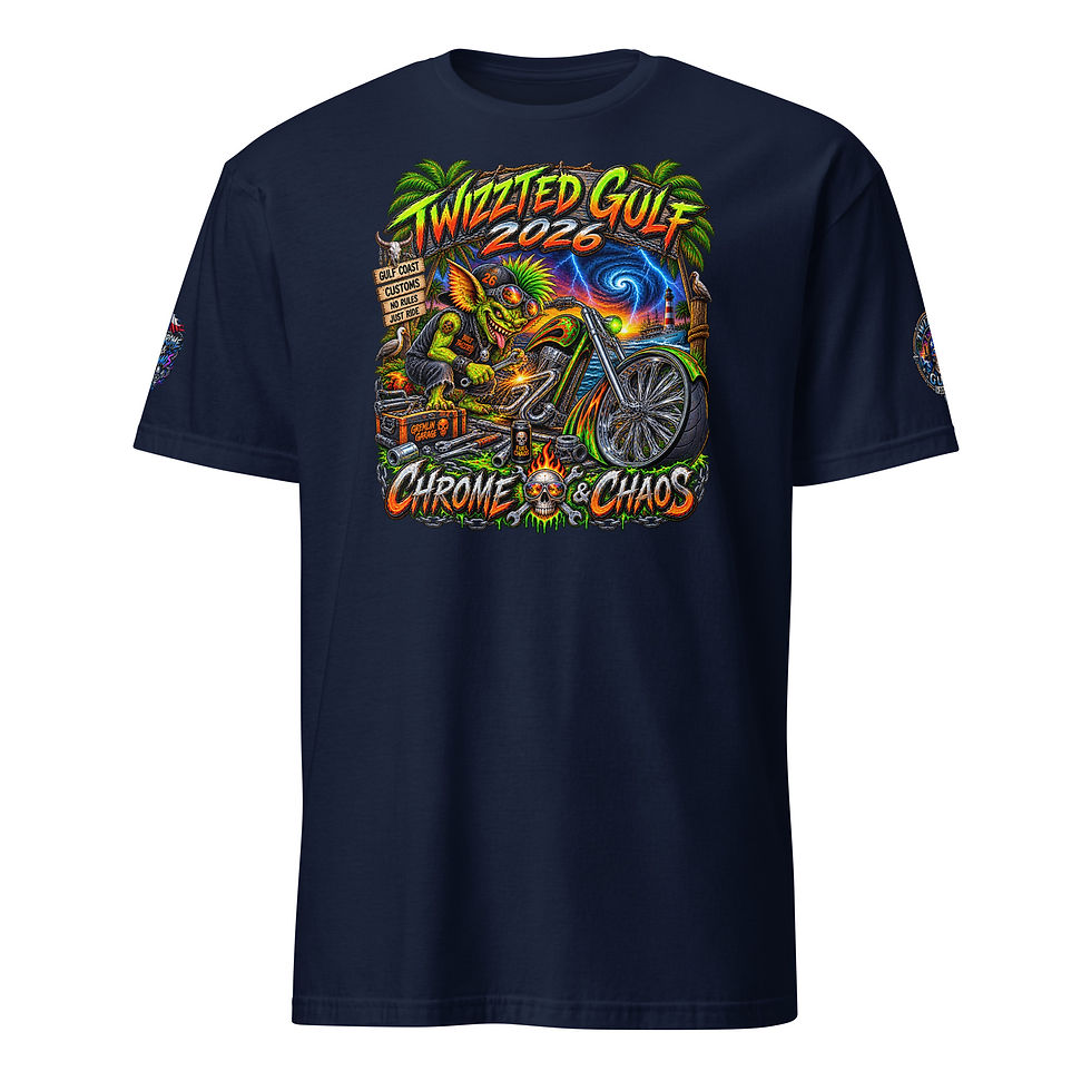 Thumbnail: TWIZZTED- Twizzted Gulf Short-Sleeve Unisex T-Shirt