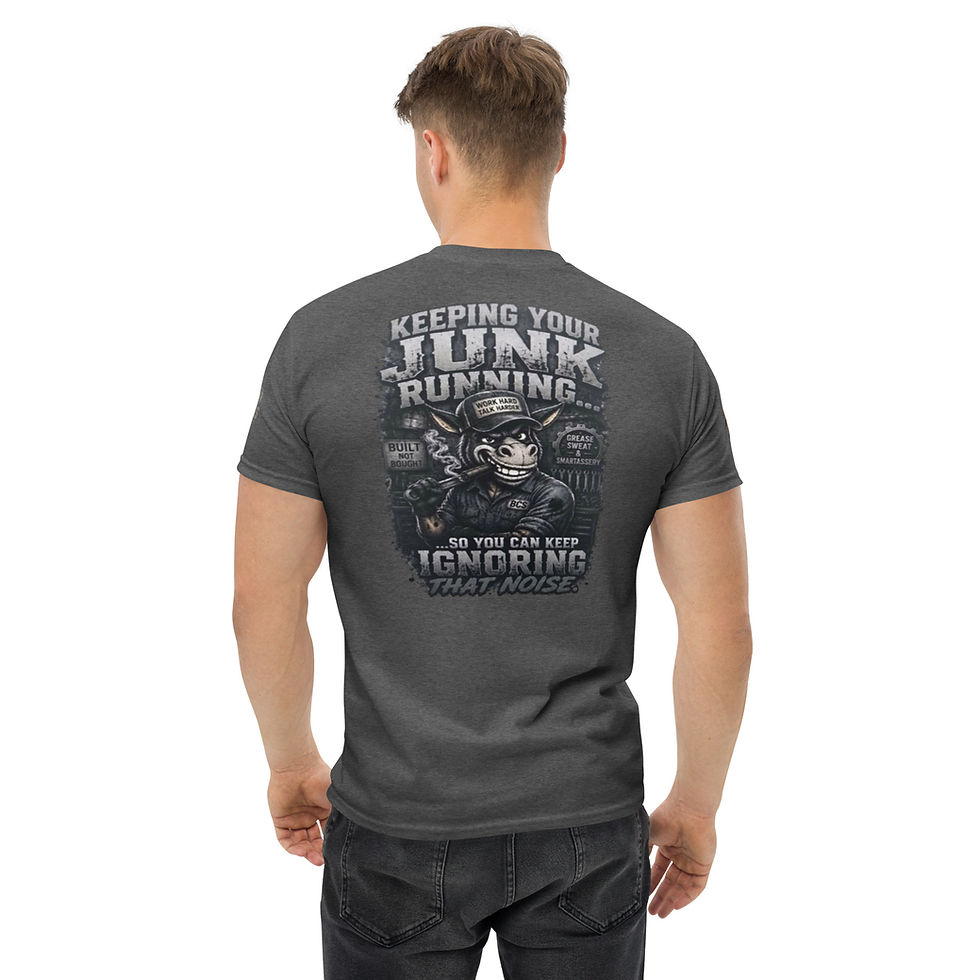 Thumbnail: blue collar mechanic t-shirt