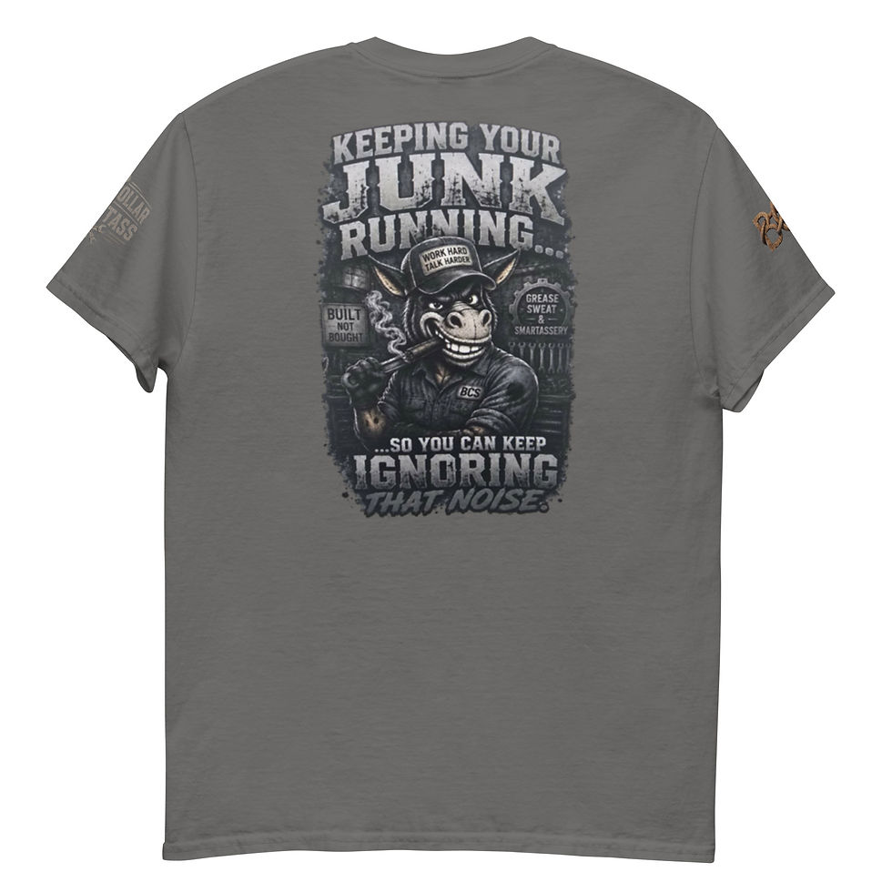 Thumbnail: blue collar mechanic t-shirt
