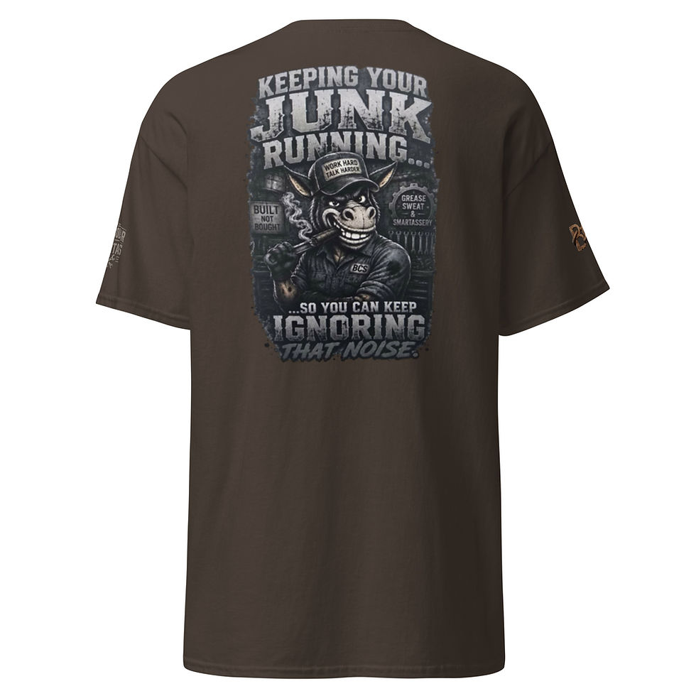 Thumbnail: blue collar mechanic t-shirt