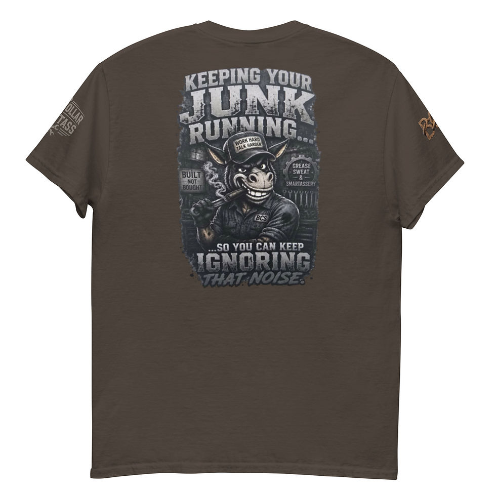 Thumbnail: blue collar mechanic t-shirt