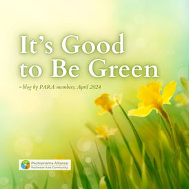 It’s Good to Be Green