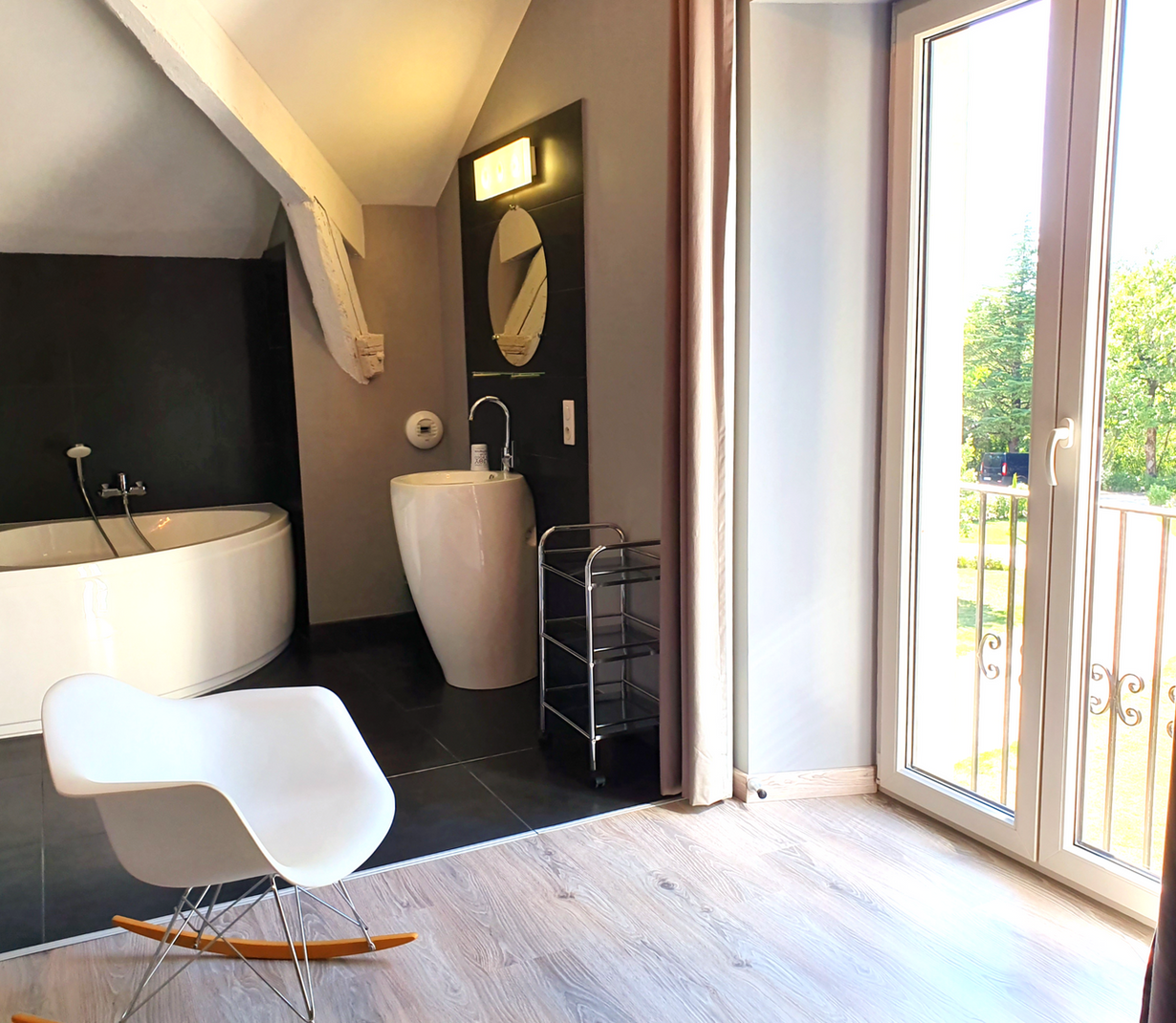 salle de bain Pavillon de la Calèche - Château Portos