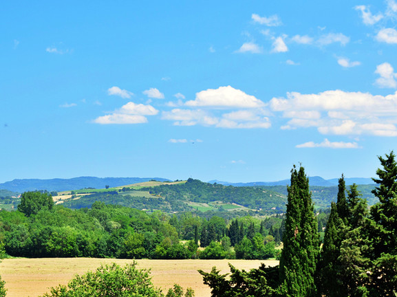 Beautiful view from private holiday home