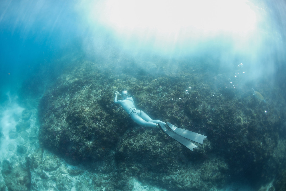 Freediver Liv Rose