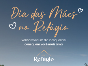 Dia das Mães no Refúgio: buffet especial em um sítio de alto padrão na natureza