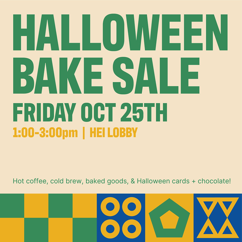 Halloween Bake Sale