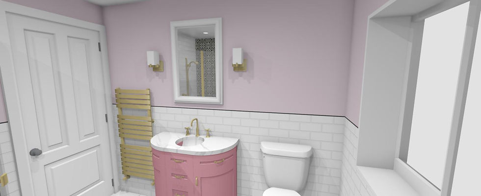 A.W. pink and gold 1