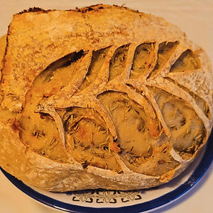 Garlic Rosemary Sourdough
