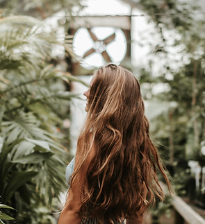 Woman in Plants