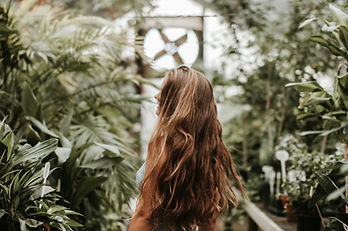 Woman in Plants