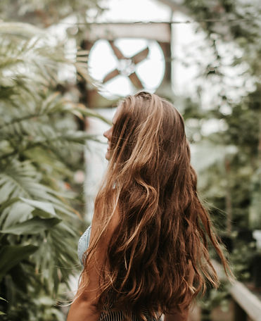 Woman in Plants