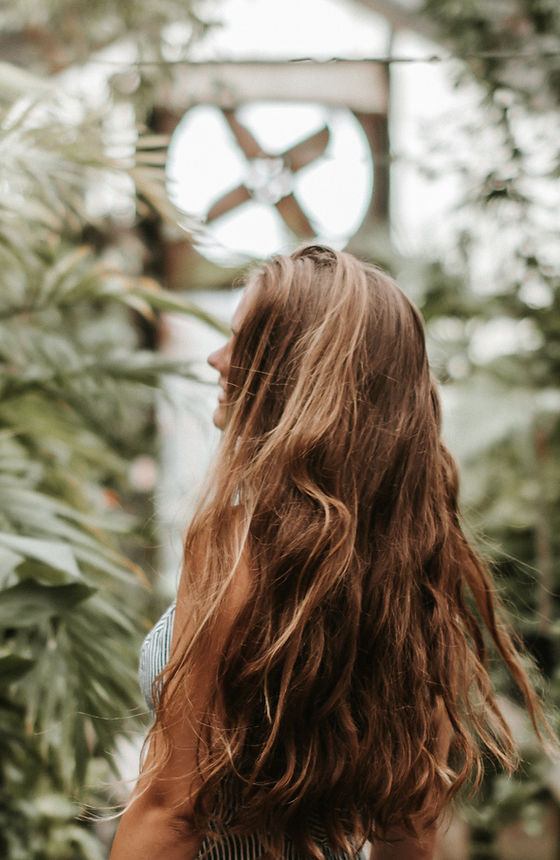Woman in Plants