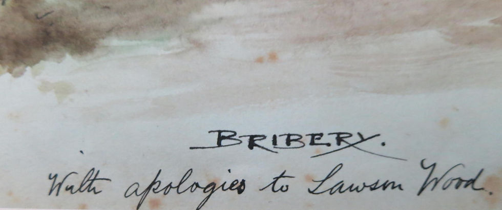 Thumbnail: original 1911 dated vintage watercolour drawing of a policeman