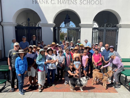 Crosswalks and Crayons: Tri school walk