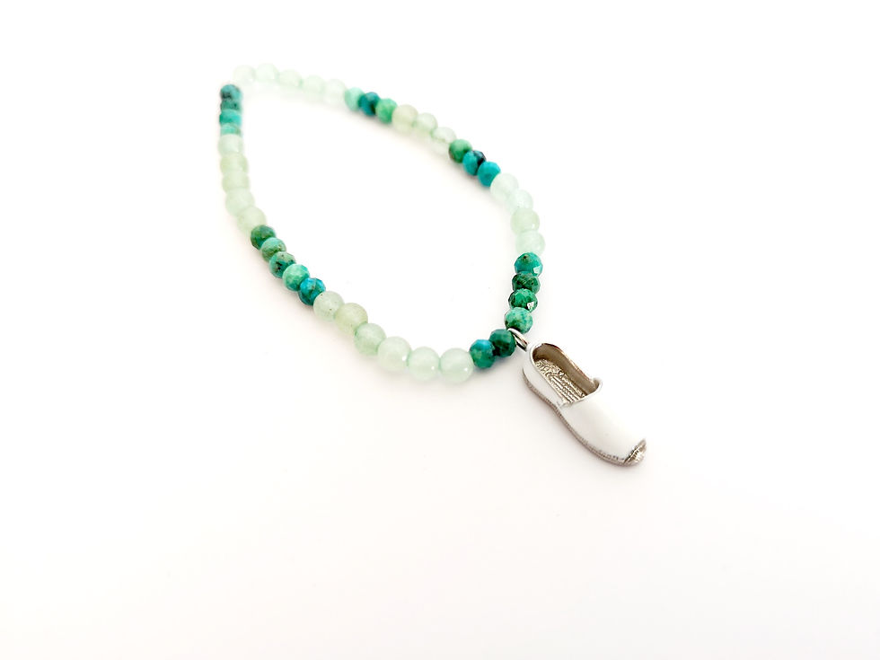 Miniature : Bracelet - Mini Espa "Patriotes" Laiton Rhodier ©Fanfan