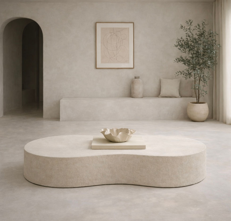 Thumbnail: Micro-cement The Curves Coffee Table