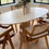 Thumbnail: Microcement  Organic Oval Ellipse Dining Table with single cone base