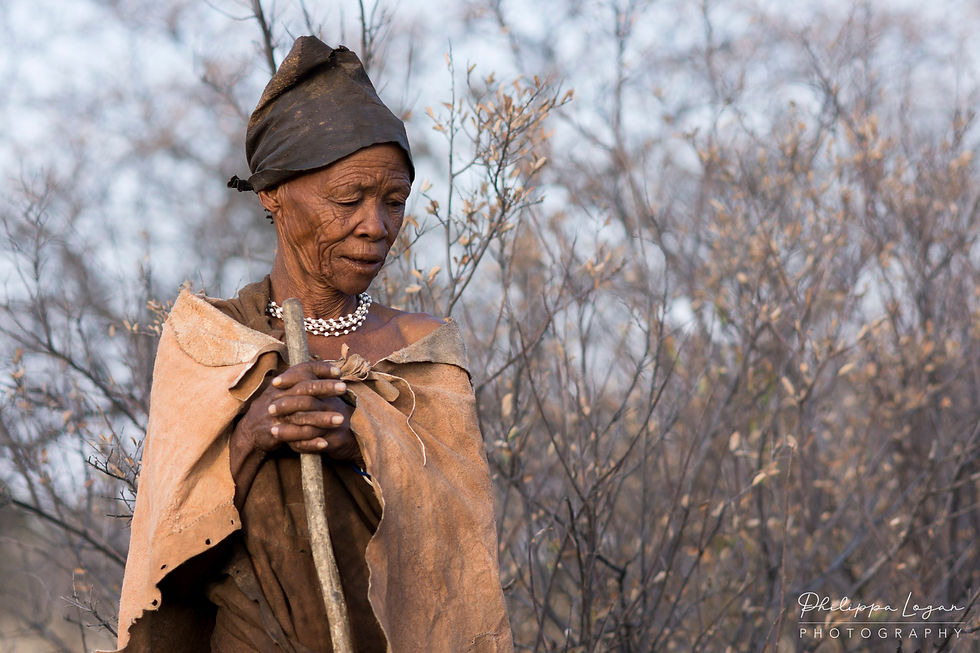 Bushman woman goandbeyond