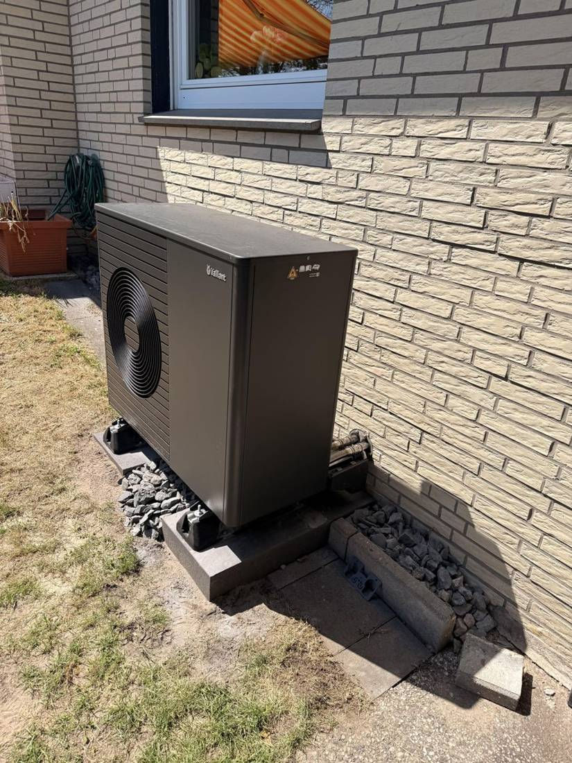 Außeneinheit einer Vaillant Wärmepumpe