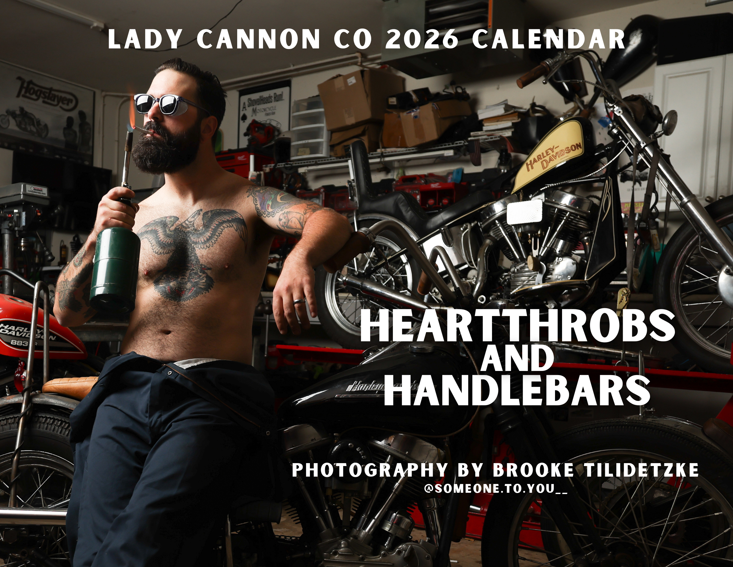 Heartthrobs & Handlebars 2026 Calendar