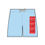 Thumbnail: Vibrant Floral Fleece Sweat Shorts for Comfort and Style