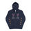 Thumbnail: Vibrant Unisex Fleece Zip Up Hoodie with Artistic Floral Design