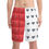 Thumbnail: Fearless Floral Men's Elastic Beach Shorts - Perfect for Summer Fun