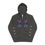 Thumbnail: Vibrant Unisex Fleece Zip Up Hoodie with Artistic Floral Design