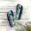 Thumbnail: Motivational Flip Flops, Never Give Up Sandals,Summer Footwear, Beach Wear