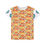 Thumbnail: Colorful Kids Sports Jersey - 'Never Give Up' Motivational Tee