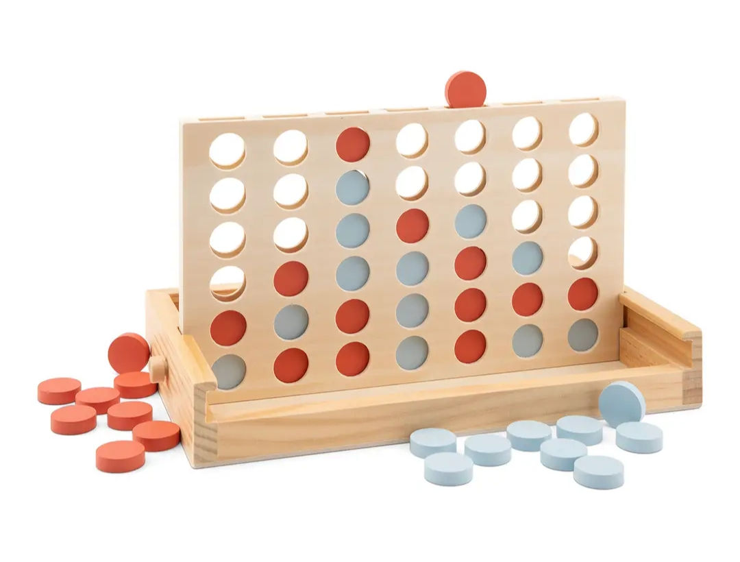 Jeu Puissance 4 en bois – Woet®
