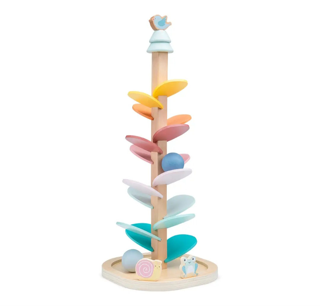 🌈 Arbre sonore en bois Woet® – Jouet d’éveil sensoriel