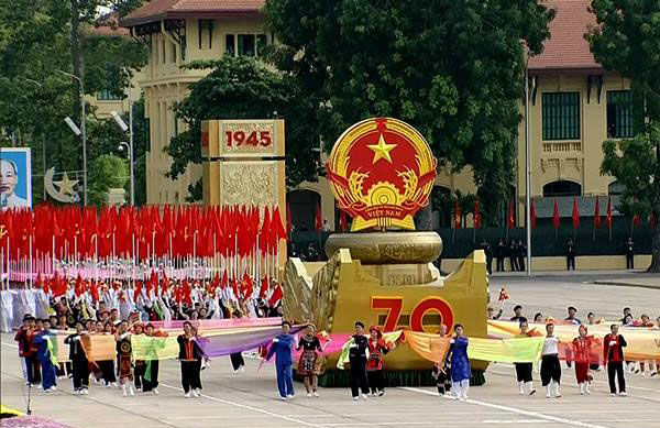 Parade in Hanoi