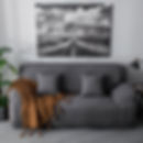 Funda para sillón gris