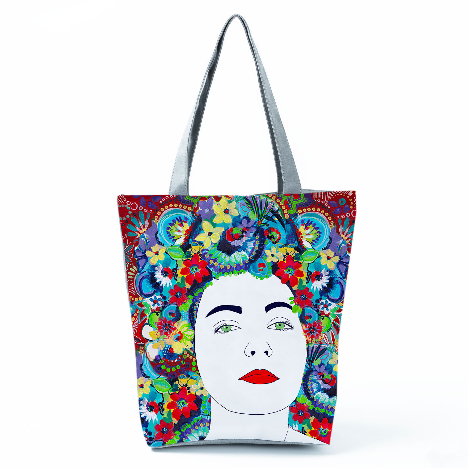GlamourWhirl Day Bag Shopper Tote Unique Artisan Colourful CARMEL by Sonya Eliz