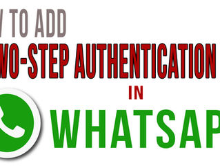 How To Enable Two-Step Authentication In Whatsapp