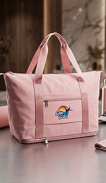 Swivel skiing travel bags expandable