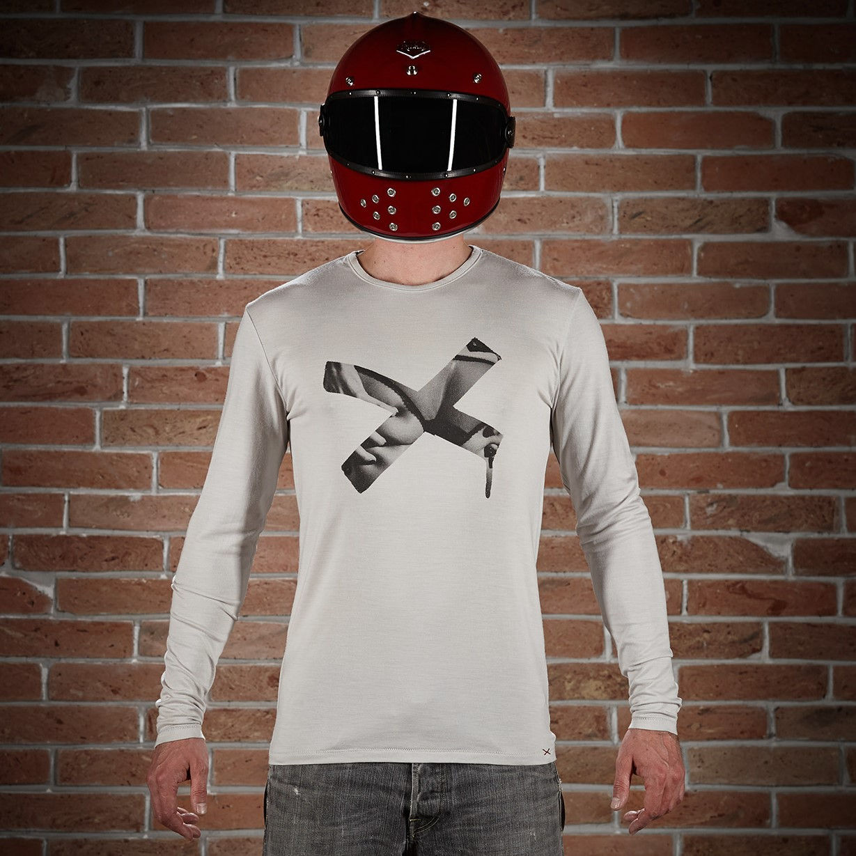 LONG SLEEVED MERINO T-SHIRT Round Neck