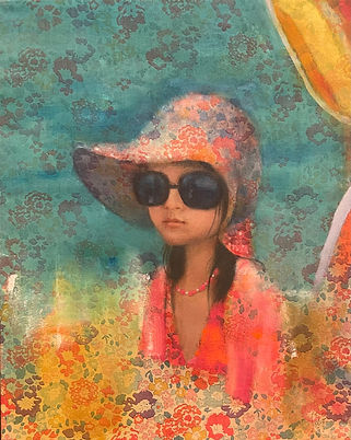Artwork_01 Wearing mum's sunglasses 20.4 x 25.5cm framed.jpg