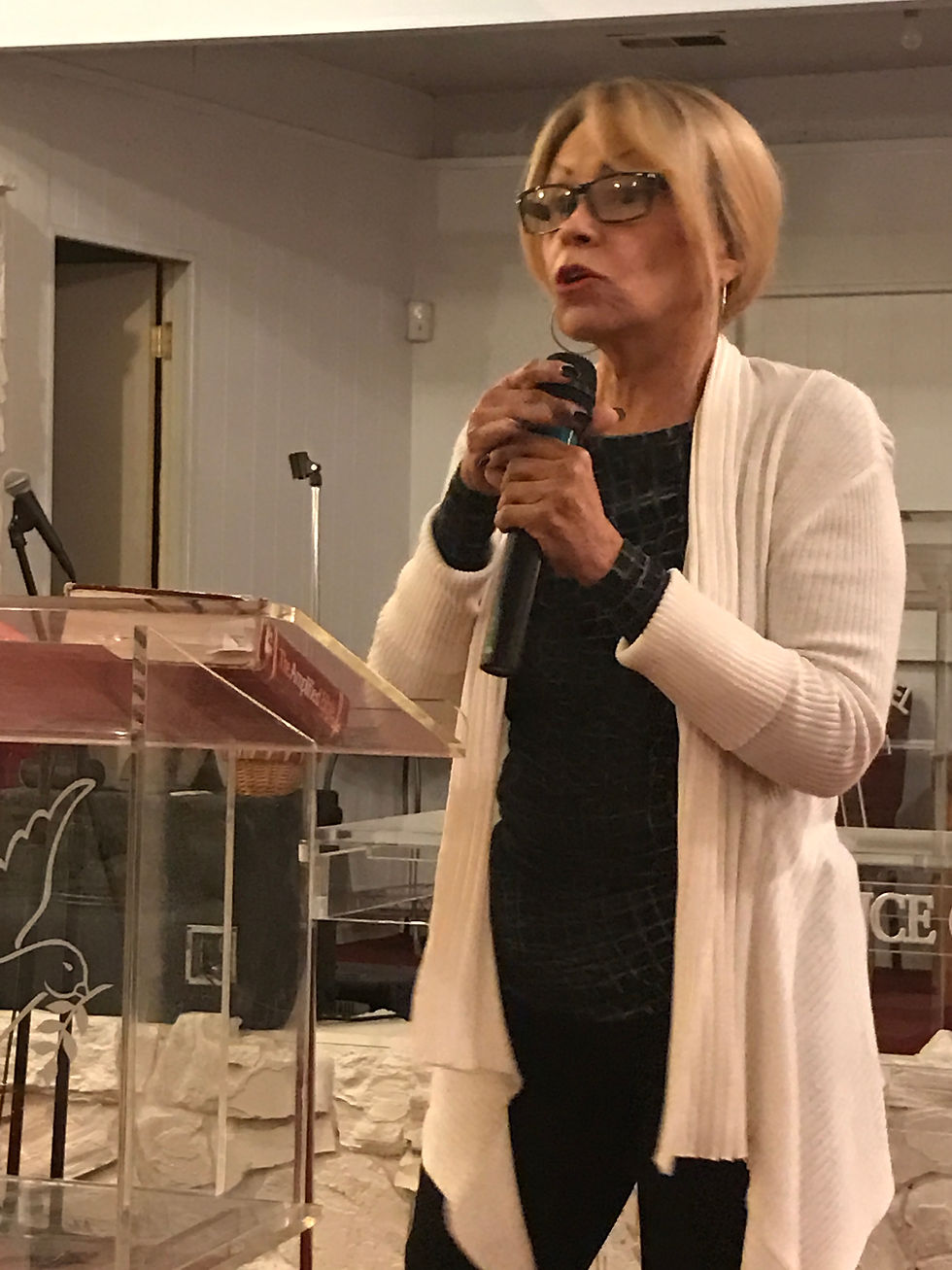 Pastor Padilla at 2017 Annual Tea