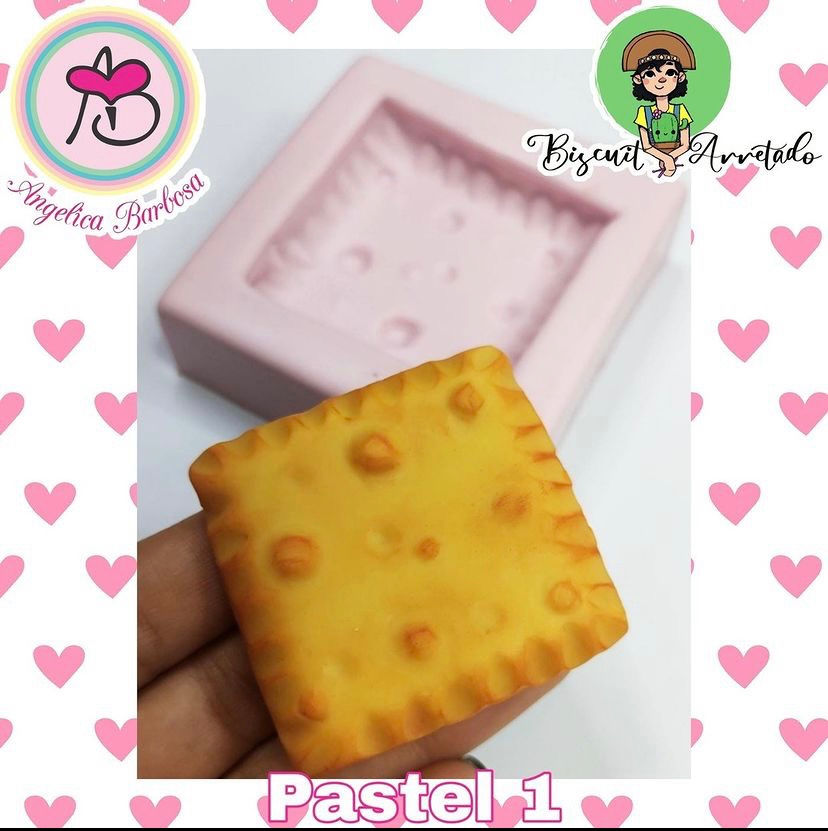 Pastel 1 Silicone Mold Angelica Barbosa