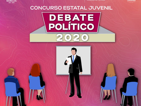 ¿Te gusta el debate político? Puedes inscribirte a concurso y ganar premios en efectivo