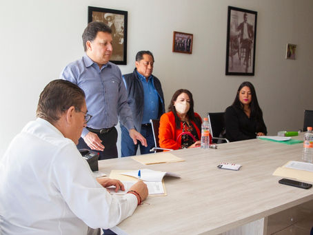 El "Güero" Mercado hizo entrega formalmente de la Secretaría de Movilidad