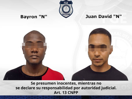 Dos colombianos a prisión en Cuernavaca por pedir "cobro de piso" en una tortillería