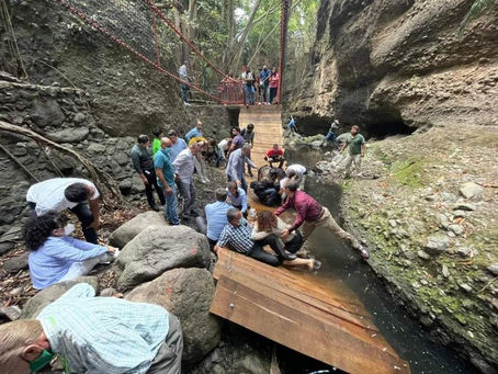Estos fueron quienes resultaron lesionados tras caída de puente colgante en Cuernavaca