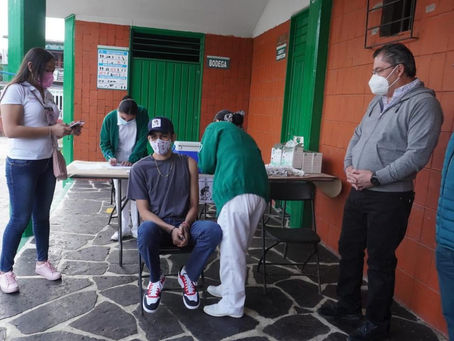 Arrancó en Jiutepec vacunación a jóvenes de 15 a 17 años, segundas dosis de Pfizer