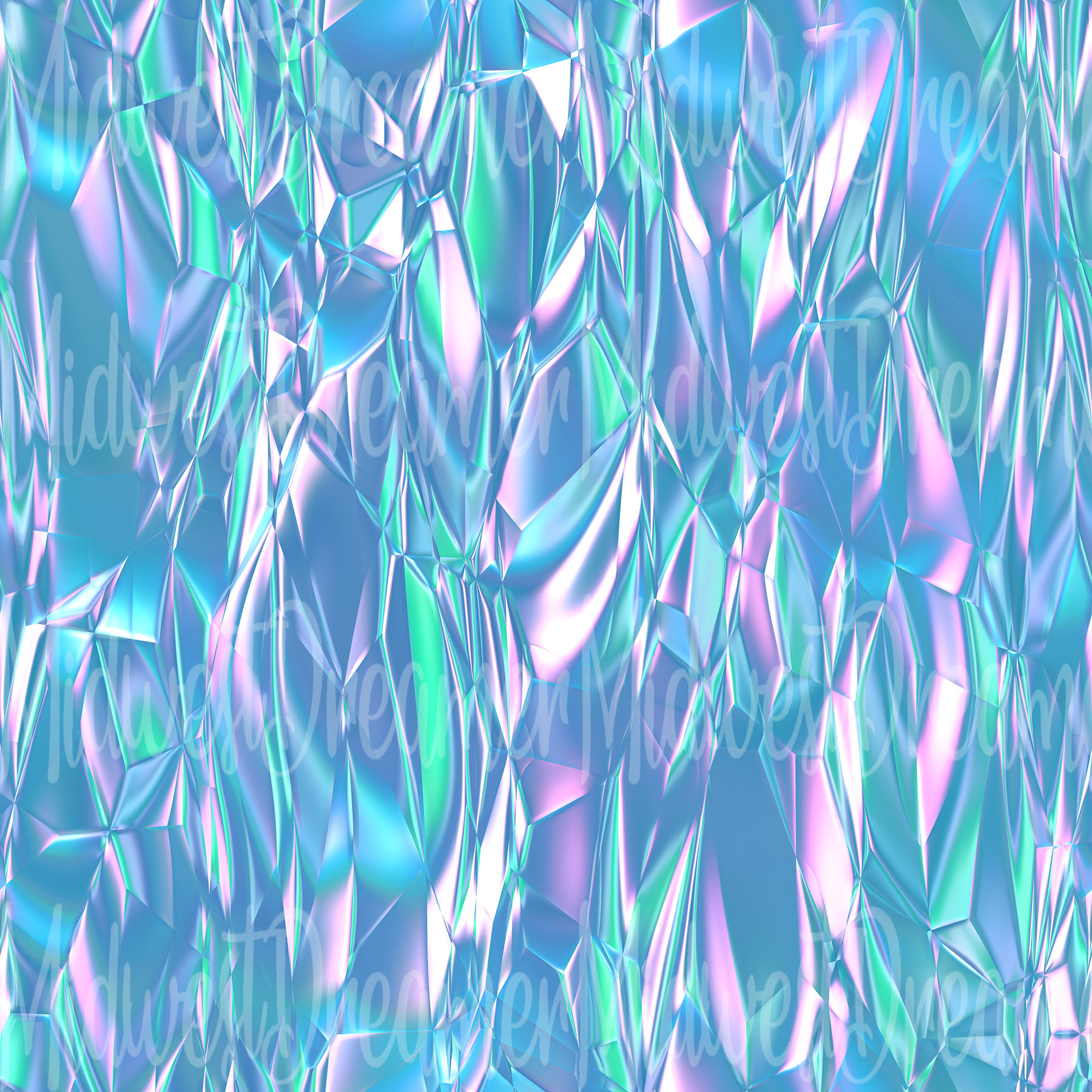 Holographic Foil Ocean