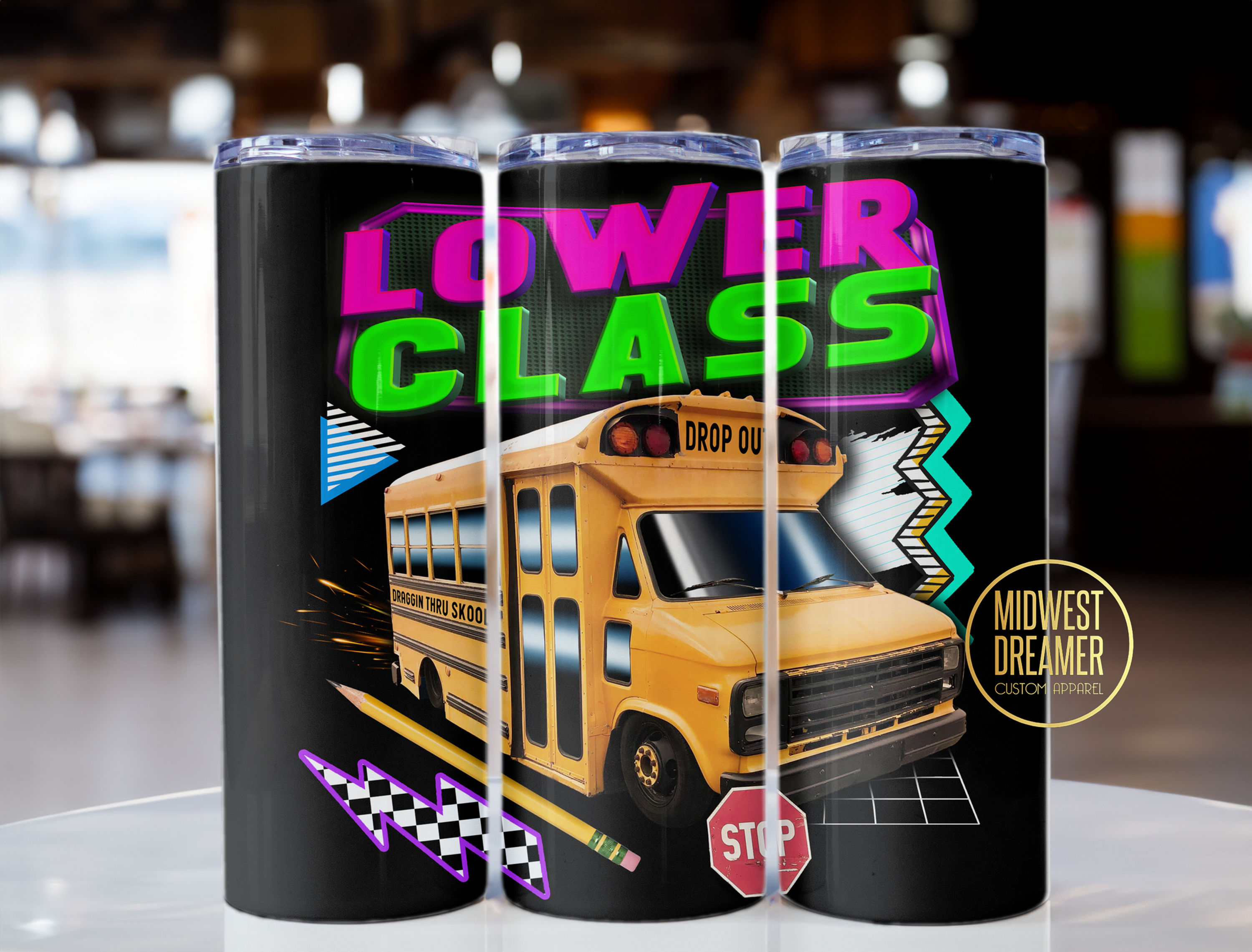 Lower Class Pink Tumbler
